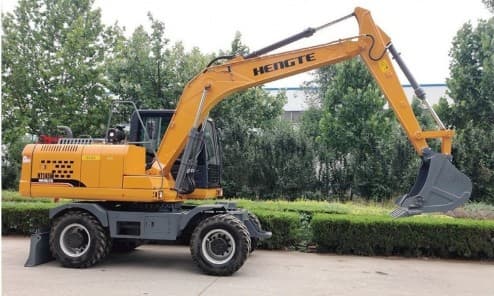 Колесный экскаватор HENGTE HT145W